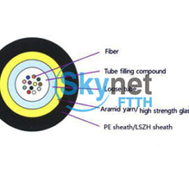 Microcable no metálico SK Unitube para interiores/exteriores (JET)