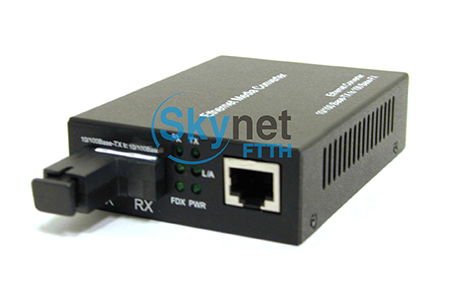 Convertidor de medios de fibra Ethernet UTP Gigabit SK 10/100/1000Base-T 0-120 km