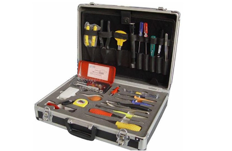Kit de herramientas de emergencia para cables ópticos SK5001 - 18 piezas