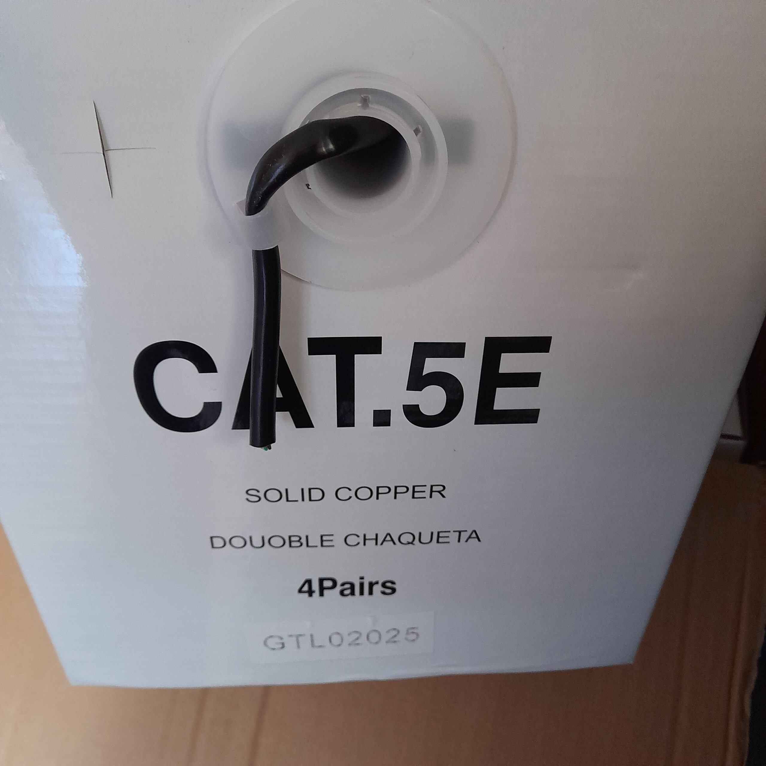 Cable FTP Cat5e exterior 305m 100% cobre - Imagen 2