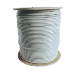 Cable Coaxial RG6 Blanco 305 metros 75% Malla