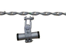 Soporte Clamp ADSS + Preformada Camisa 9.3 – 10.3mm